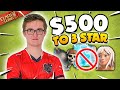I Challenged the World Champion to 3 Star for $500!