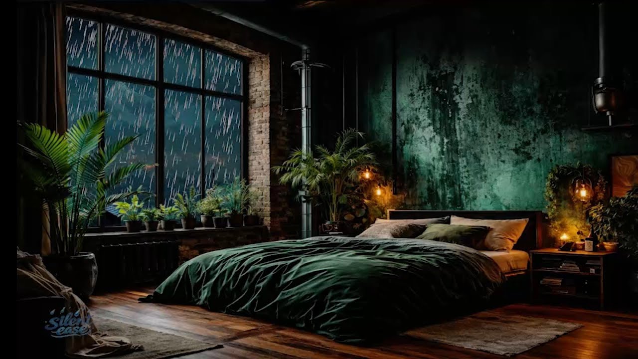 Cozy Bedroom Rain Ambience | Relaxing Rain Sounds for Deep Sleep ...