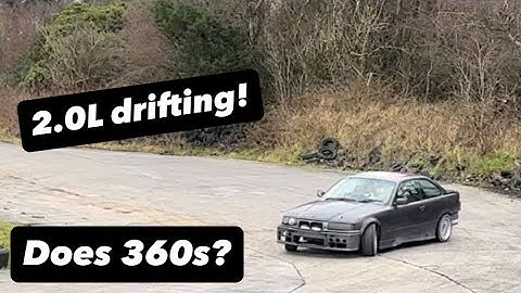 E36 320i Drift Debut… 2.0L Surprises Me! 