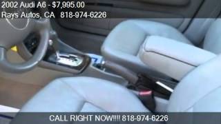 2002 Audi A6  for sale in Valley Village, CA 91607 at Rays A