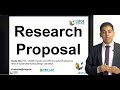 Writing a Research Proposal