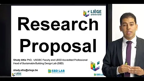 Writing a Research Proposal [SUB: EN]