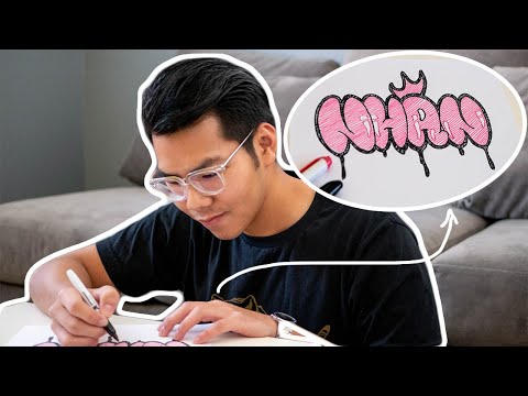 Video: Cách Vẽ Với Phông Chữ Graffiti
