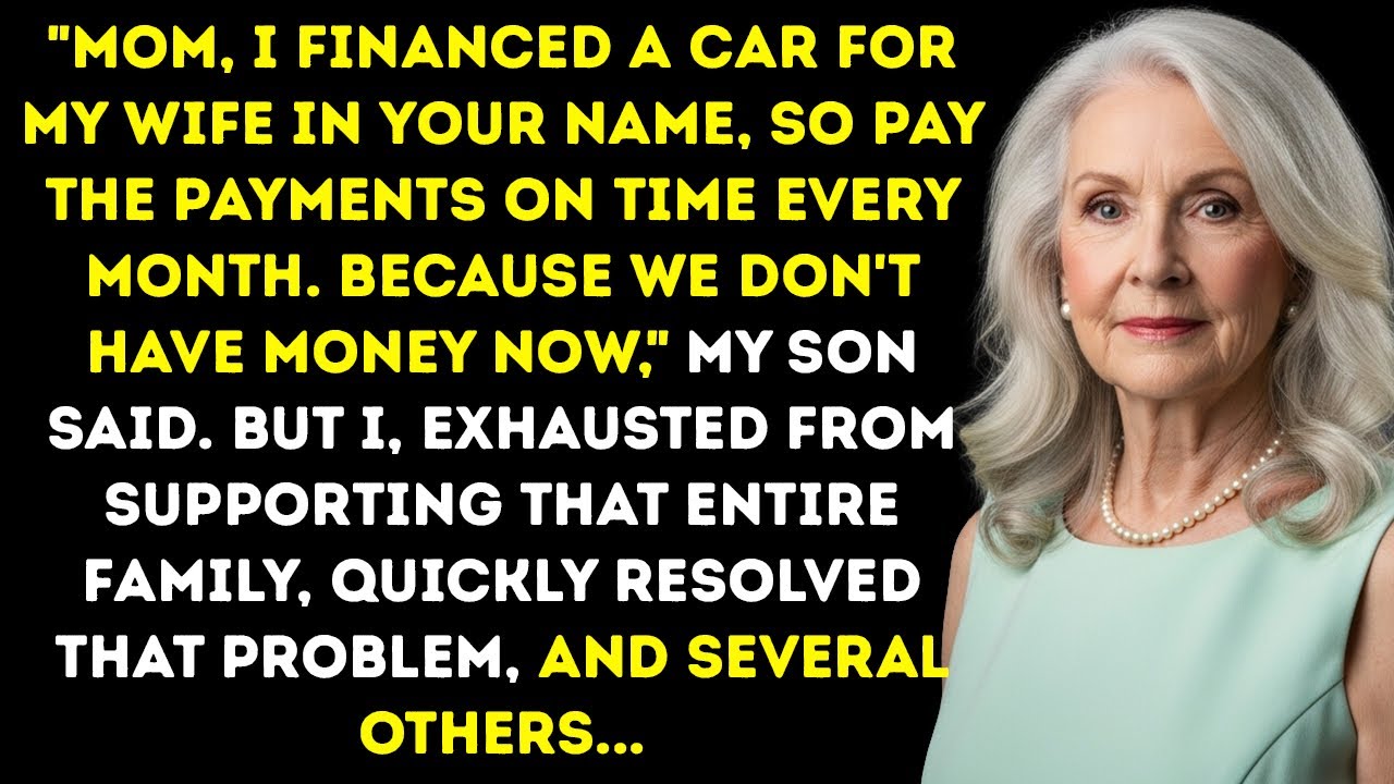 My Son Got A Loan In My Name... For His Wife! I'm Done Supporting That Family!