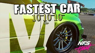 NEED FOR SPEED HEAT: THE FASTEST ACCELERATING CAR IN NFS HEAT - LANCER EVO IX BUILD 10 10 10 STATS!