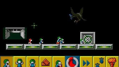 Lemmings 3 Psycho Buzzard Brick Confusion Bug