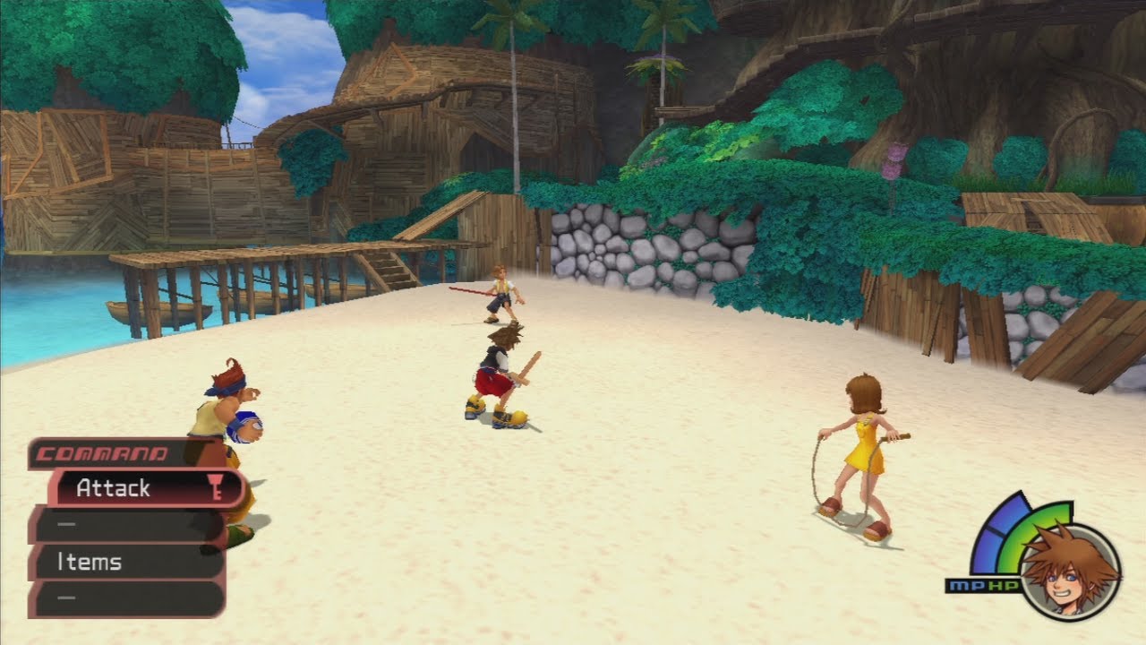 Kingdom Hearts HD 1.5 ReMIX Destiny Island Battles (Proud Mode) YouTube
