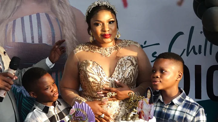 ACTRESS LAIDE BAKARE CHILDREN CELEBRATE HER BIRTHDAY WITH HER SONS AT HER #100MILLION MANSION