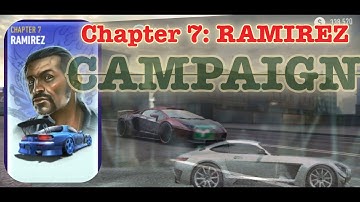 NFS No Limits: Campaign :Chapter 7 Ramirez Complete Playthrough [ Ford / Mercedes / Lamborghini ]