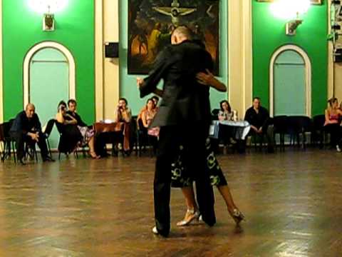 Juan Capriotti y Graciana Romeo Show (2) Festival "Nevskaya Milonga - 2010" St.Petersburg