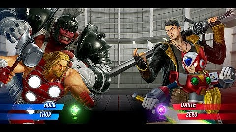 HULK & THOR VS DANTE & ZERO
