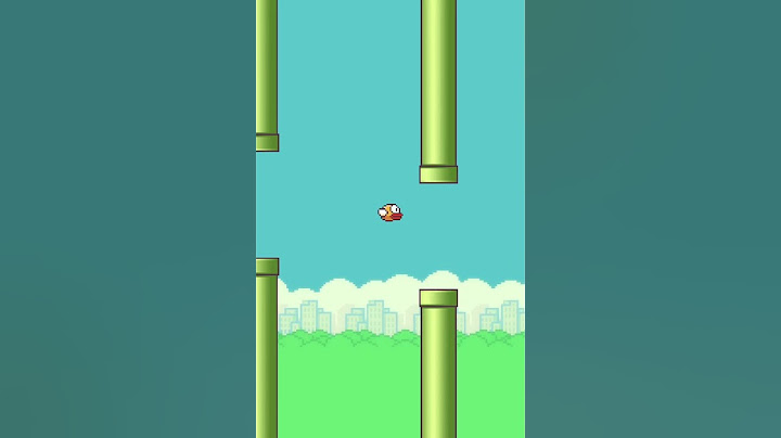 كيف تصنع لعبة Flappy bird في 20 ثانية !!
