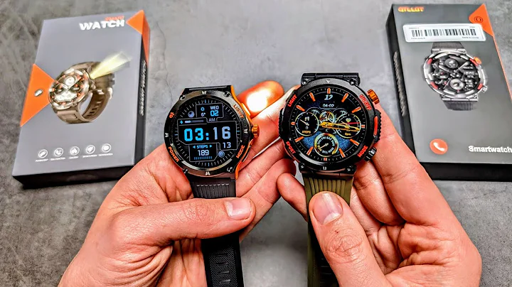 HT17 vs KT76 SmartWatch with Flashlight Review & Comparison - Eigiis, Jelloo, Lige, Senbono, Synwoo