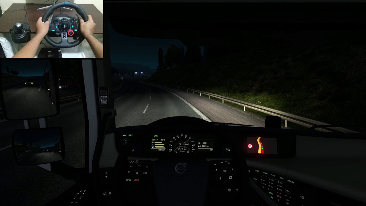 Acid Delivery - Euro Truck Simulator 2|Logitech G29|Gameplay