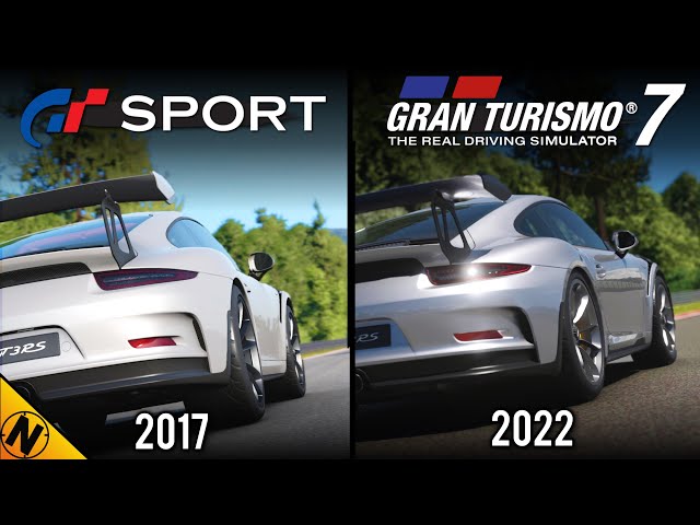 GT Sport VS Gran Turismo 7 Comparison Shows Massive Leap in