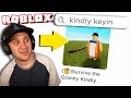 WEIRD ROBLOX GAMES WITH ME IN THEM...