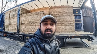 Truck driver hardly unloading his curtain sider | Trucker tamil