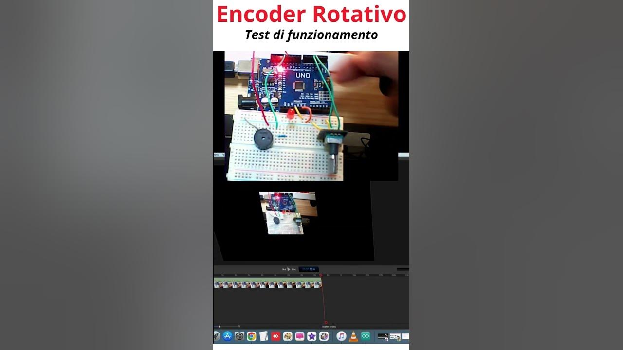 Encoder Rotativo: test di funzionamento #arduino #arduinoproject # ...