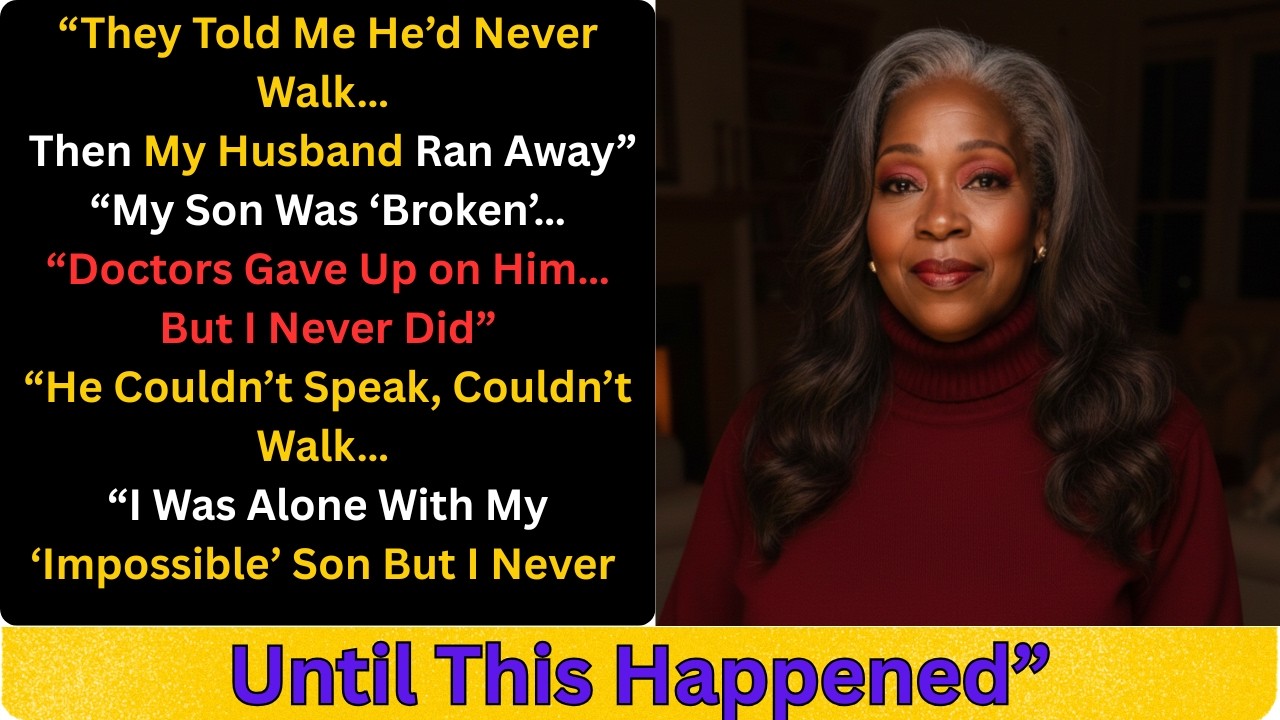 “They Said My Son Would Never Live a Normal Life… That’s When His Father Left”