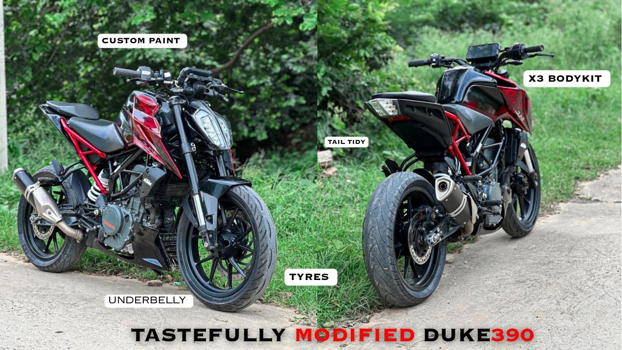 TASTEFULLY MODIFIED DUKE390 | MODIFIED DUKE39T