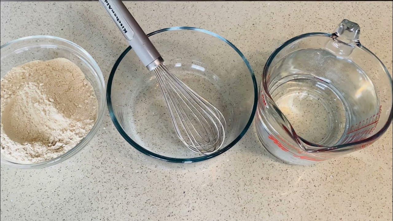 How to make injera starter/ersho naturally without yeast YouTube