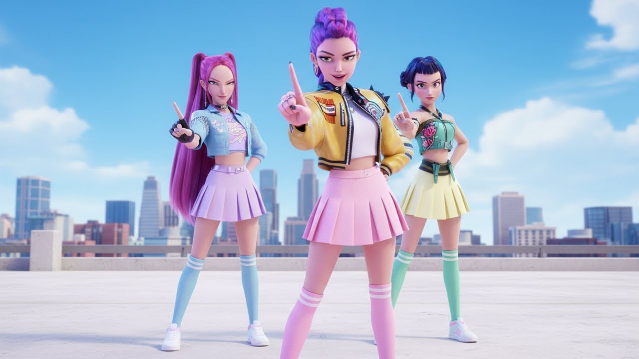 Teen Dance Practice “Golden” – KPop Demon Hunters Style Choreography