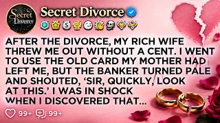 AFTER THE DIVORCE, MY RICH WIFE THREW ME OUT WITHOUT A CENT. I WENT TO USE THE OLD CARD MY MOTHER