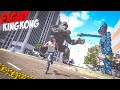 King kong fight with huggy wuggy  indian bikes  cars driving 3d 