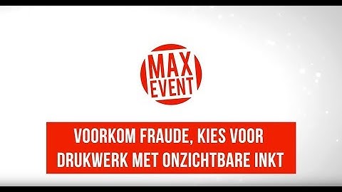Fraude en gesjoemel op je evenement vermijden? Ga voor Maxevent