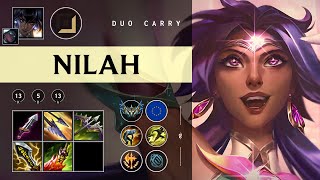 Nilah ADC vs Smolder - EUW Challenger Patch 25.24