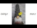 FUN and EASY! How to Make a Sock Gnome!