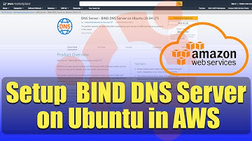 How to Install/Setup BIND DNS Server on Ubuntu 20.04 in AWS (2 Click Setup in 2mins) Bind9 DNS Linux