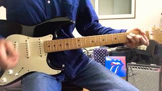 The Rolling Stones  Start Me Up (Ronnie Wood Guitar Cover )