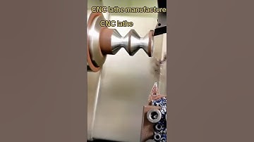 one time double turning with cnc#manufacturingequipment #automobile #cncmachine #machine