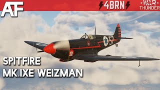 War Thunder - Supermarine Spitfire LF MK9E Weizman | Gameplay Lietadlá CZ/SK