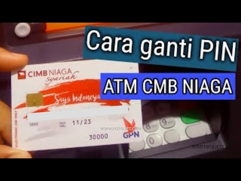 Tutorial cek saldo kartu kredit bank cimb niaga via atm cimb niaga.. 