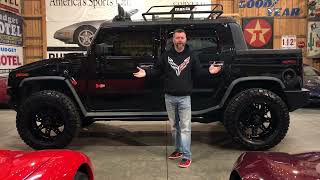 2005 Hummer H2 SUT, 143k Miles, 22’s and 37’s, Auto - $28900