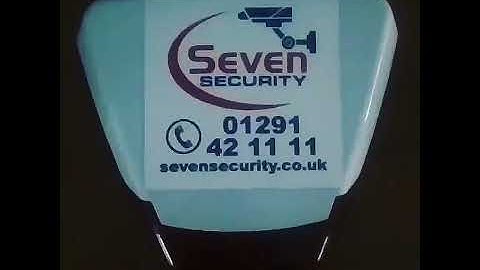 PYRONIX DUMMY SIREN WITH TWIN FLASHING LEDS