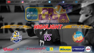 PROLIGA 2022-Highlight Match 19 (Men) Bogor Lavani vs Jakarta BNI 46