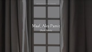 Maaf, Aku Pamit : Puisi Ratih Nabila - Musikalisasi Puisi Terbaru Puisi Sedih