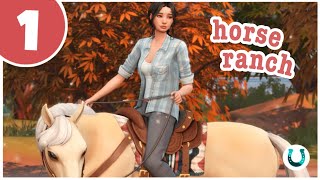 ep O1 | new to ranch life - the sims 4: horse ranch 