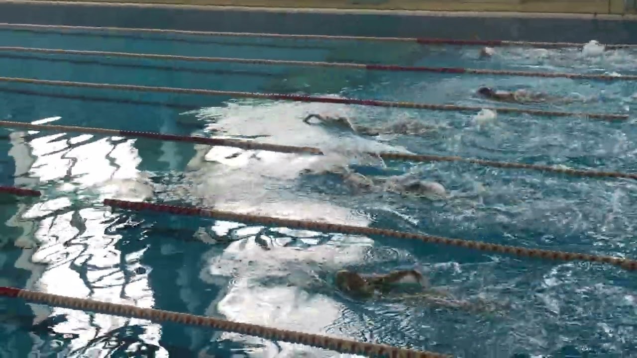 Чемпионат Карагандинской области по плаванию 21.01.2026 на спине 100 метров