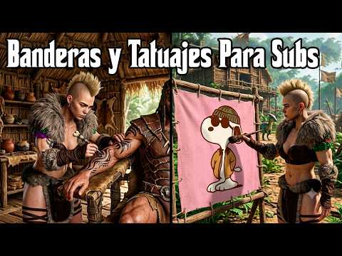 Tienda de Banderas y Tatuajes en lo que llega Genesis!