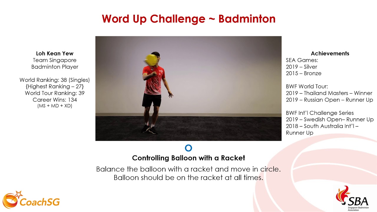 Ballon With Rackets O - Controlling Balloon with a Racket - YouTube
