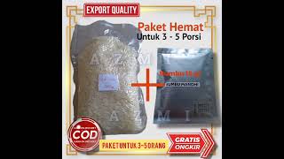 Paket Beras Basmati 500gr dan Bumbu Nasi Kebuli Kabsah Mandhi Biryani 15gr Paket Hemat untuk 3-5 porsi