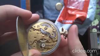 Розпакування лоту «Часы карманные Павел Буре» з Віоліті