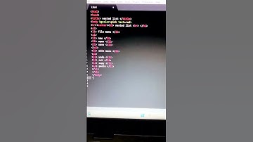 #Progran of HTML with nested list , BCA part - 12