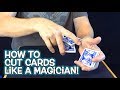 TOP 5 WAYS TO CUT CARDS like a MAGICIAN!