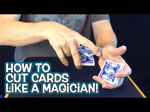 TOP 5 WAYS TO CUT CARDS like a MAGICIAN!
