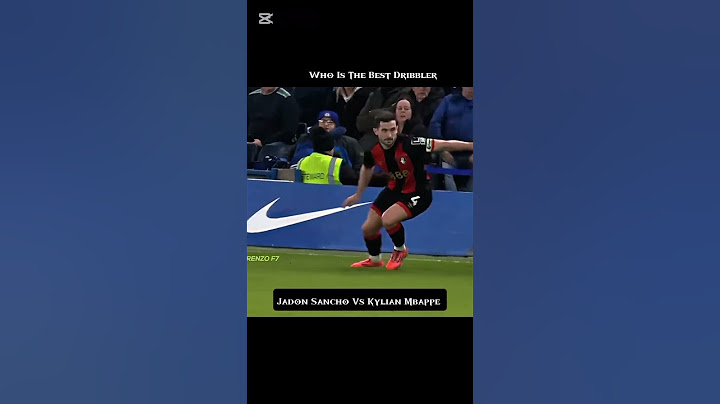 Jadon Sancho Vs Kylian Mbappe?who dribble most?